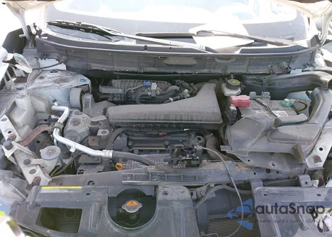 2016 Nissan Rogue Sv из США, поврежденный, VIN KNMAT2MV0GP664281